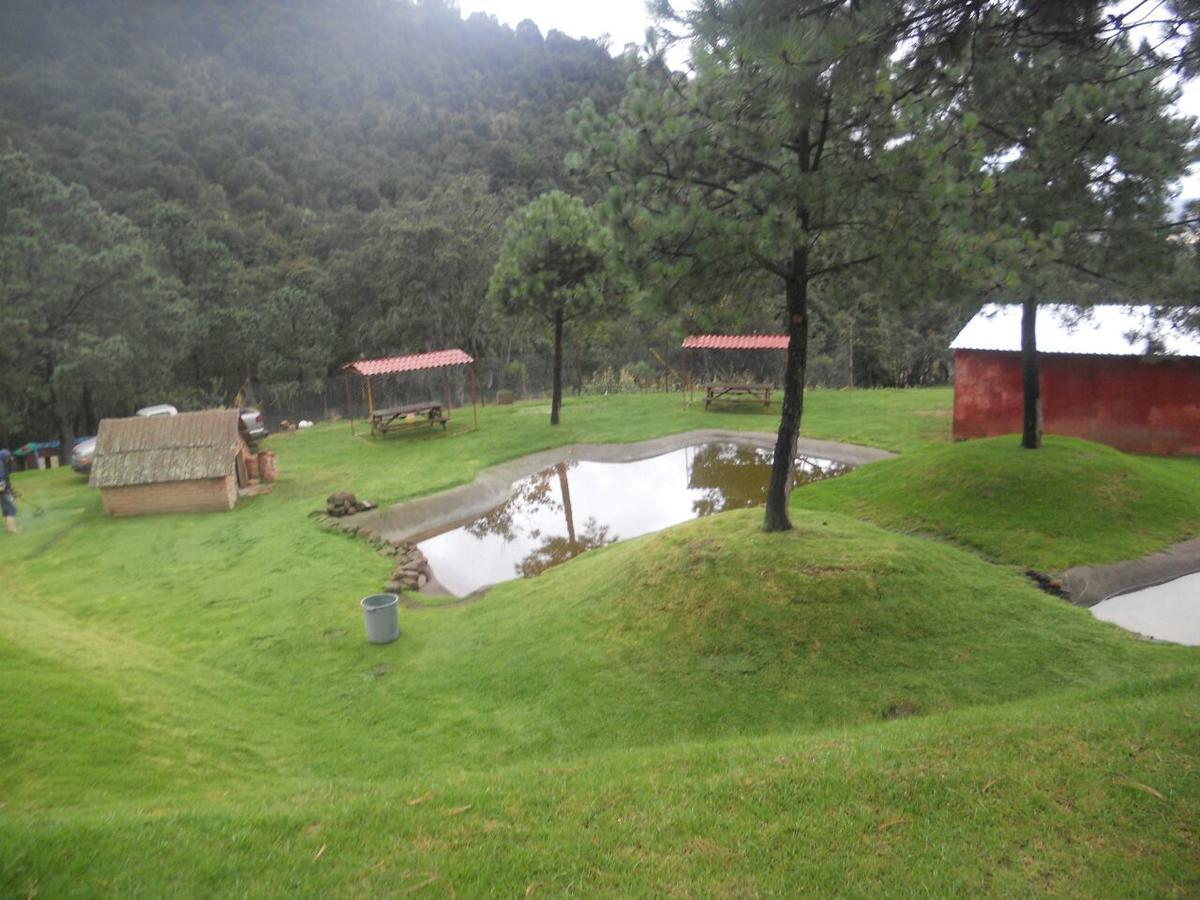 Отель Rancho Escondido Casa Goyri Tlaxco Экстерьер фото