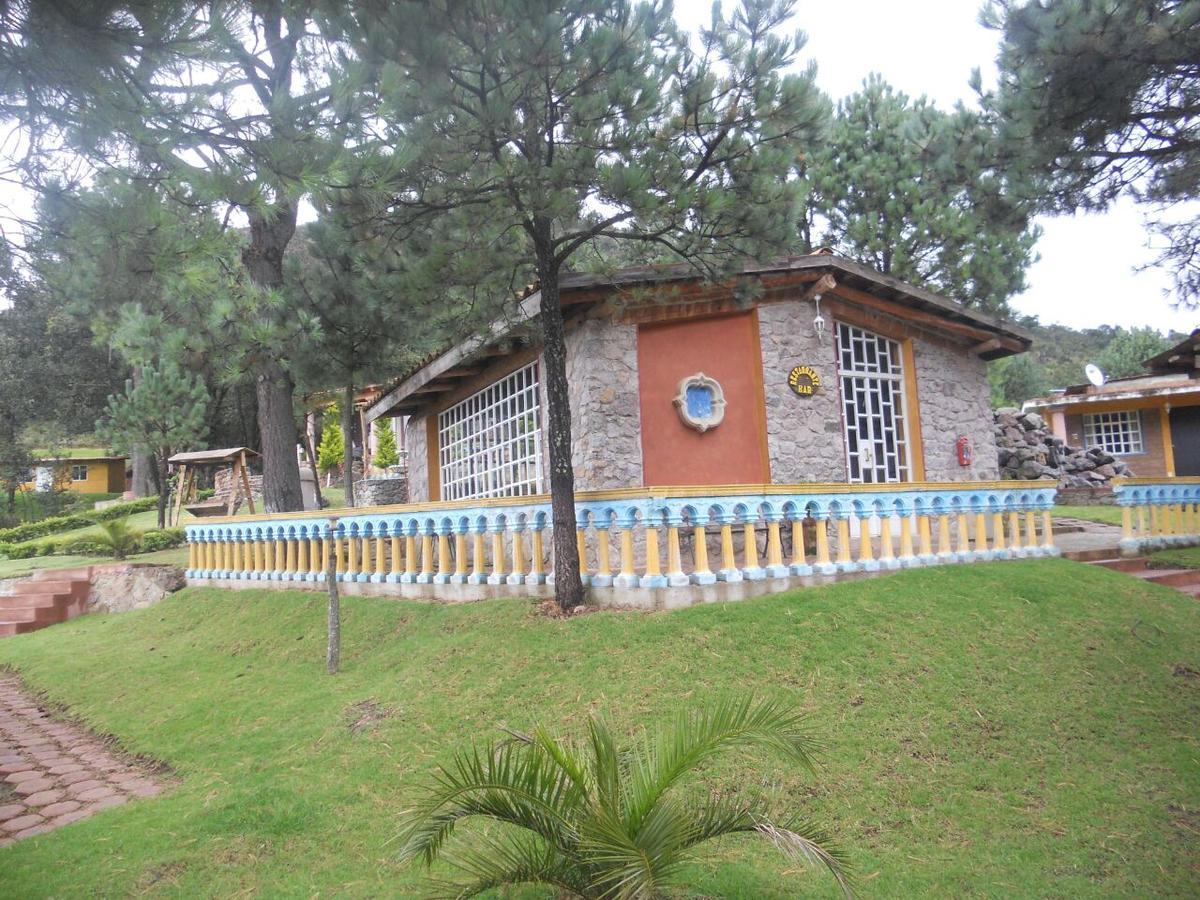 Отель Rancho Escondido Casa Goyri Tlaxco Экстерьер фото