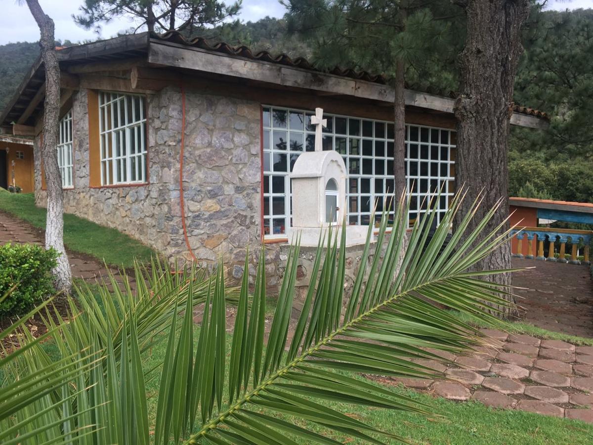 Отель Rancho Escondido Casa Goyri Tlaxco Экстерьер фото