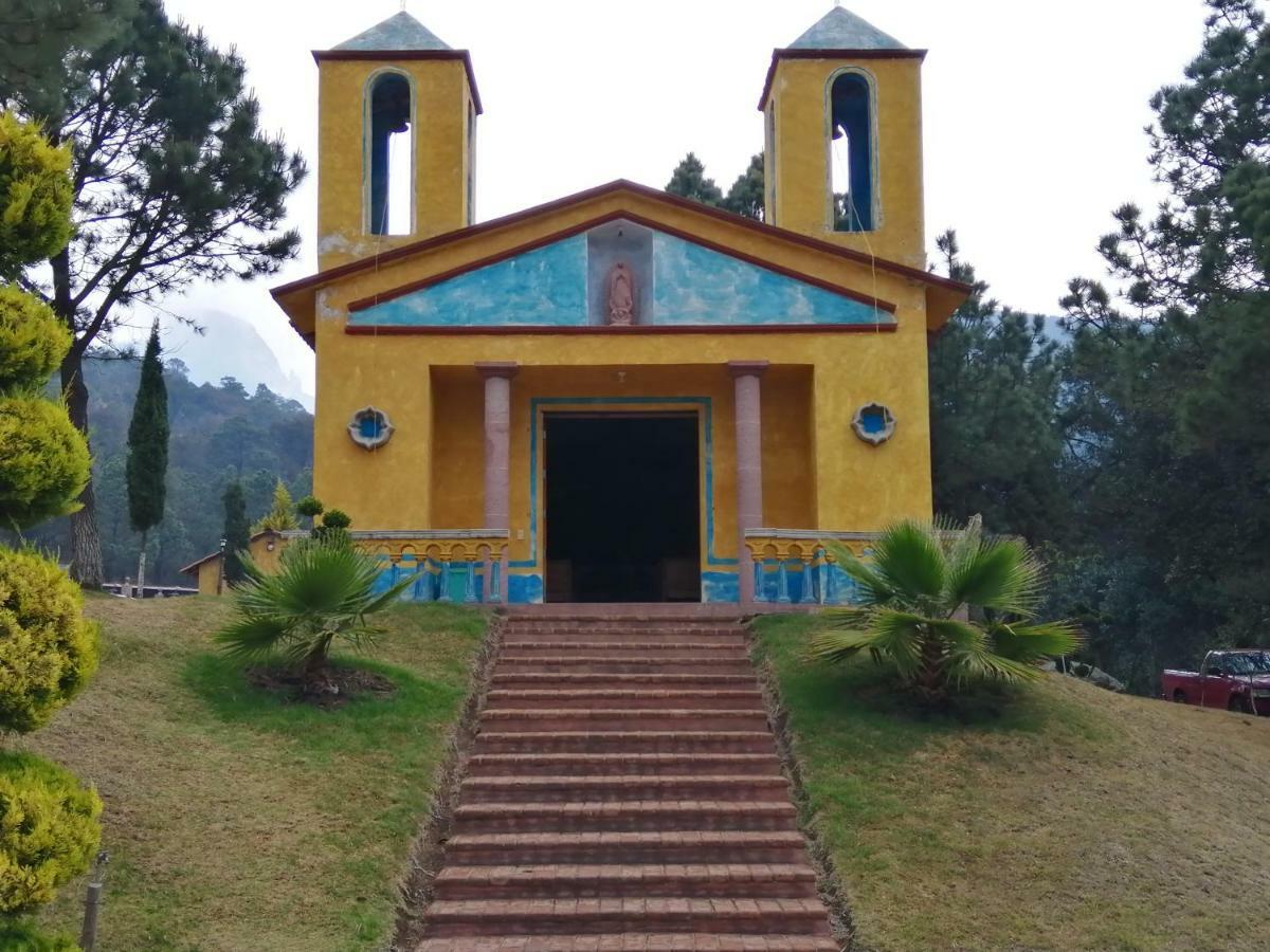Отель Rancho Escondido Casa Goyri Tlaxco Экстерьер фото